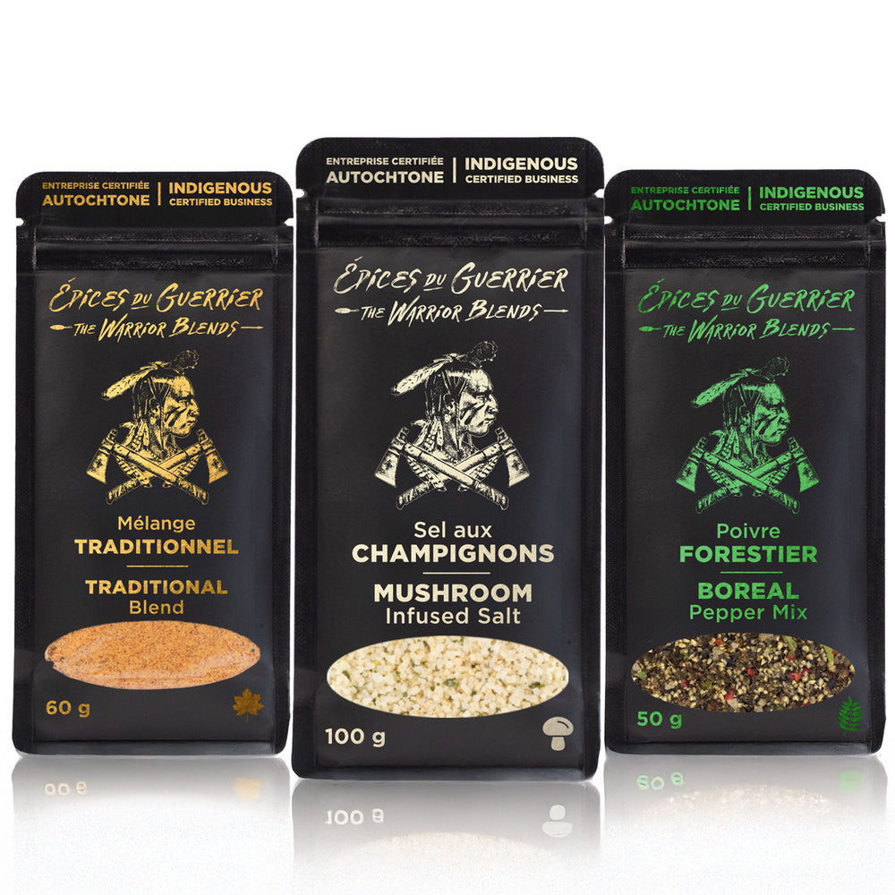 Trilogie 60g du Guerrier (Caisses de 8)