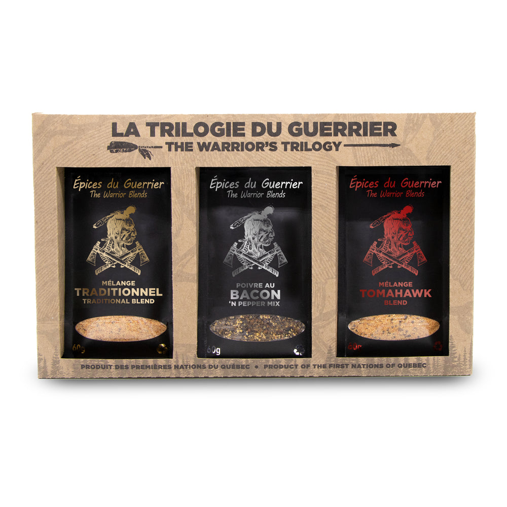 Trilogie 60g du Guerrier (Caisses de 8)